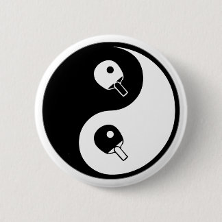 Yin Yang Table Tennis Button
