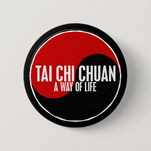 Yin Yang Tai Chi Chuan 1 Pinback Button