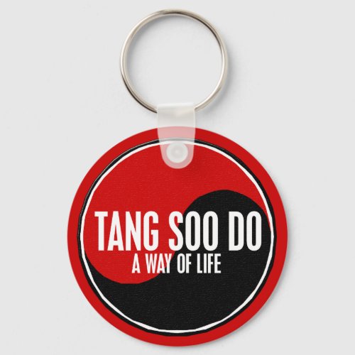 Yin Yang Tang Soo Do 1 Keychain