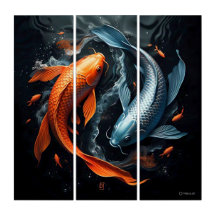 Yin & Yang: The Dance of Koi