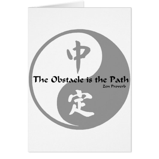 Yin Yang - The Obstacle Cards (Front)