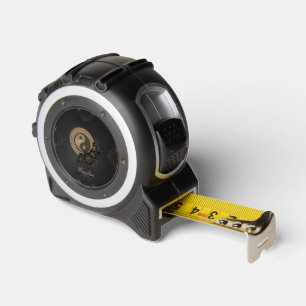 Yin yang the symbol that represents balance  tape measure