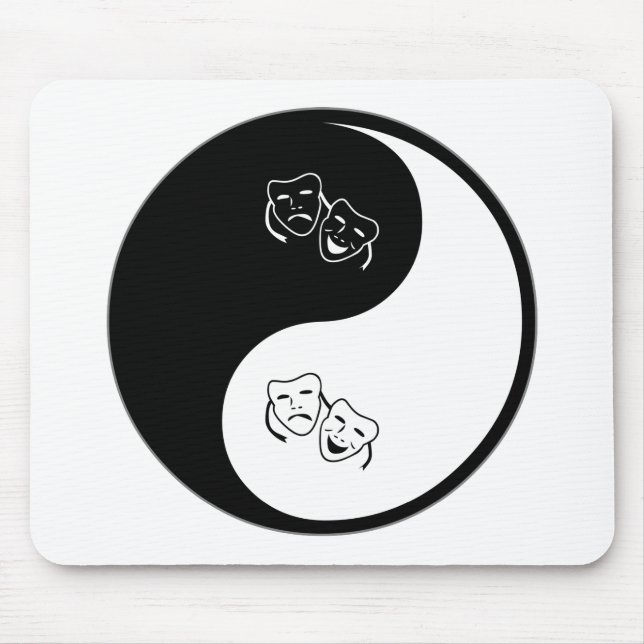 Yin Yang Theater Mouse Pad (Front)