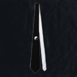 Yin Yang Tie<br><div class="desc">A Yin and Yang of Taoism in black and white</div>