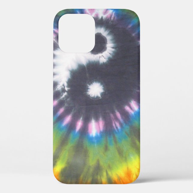 Yin Yang Tie Dye Case-Mate iPhone Case (Back)