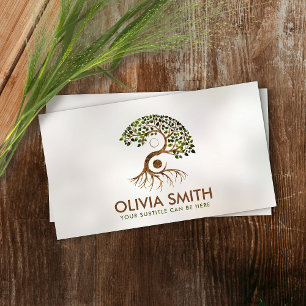 Yin Yang Tree Business Card