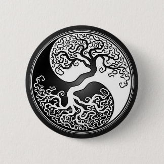 Yin Yang Tree Button