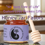 &quot;Yin Yang Tree of Life&quot; Custom Logo Business Gifts Honey Jar Favors