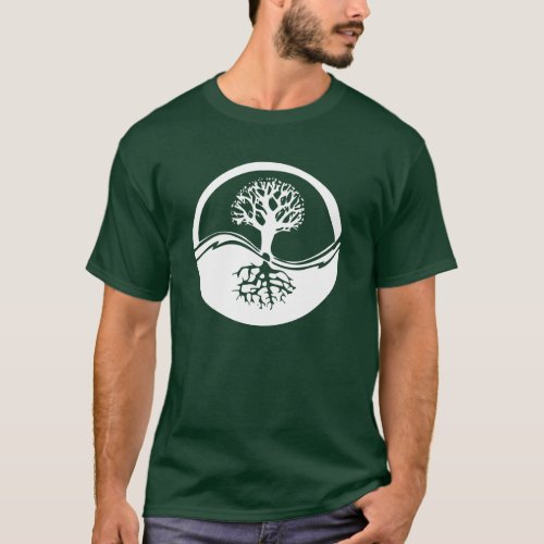 Yin Yang Tree of Life T_Shirt