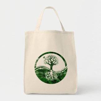 Yin Yang Tree Tote Bag