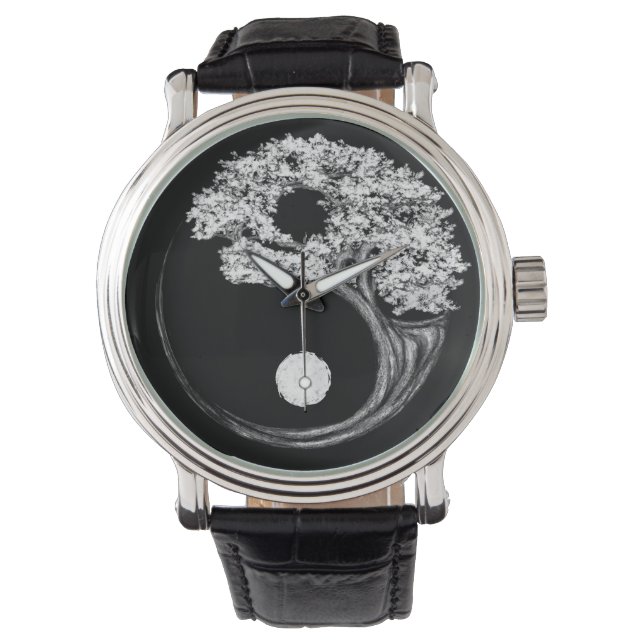 Yin Yang Tree Watch (Front)