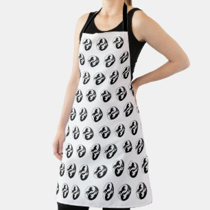 Yin Yang Unicorn Apron