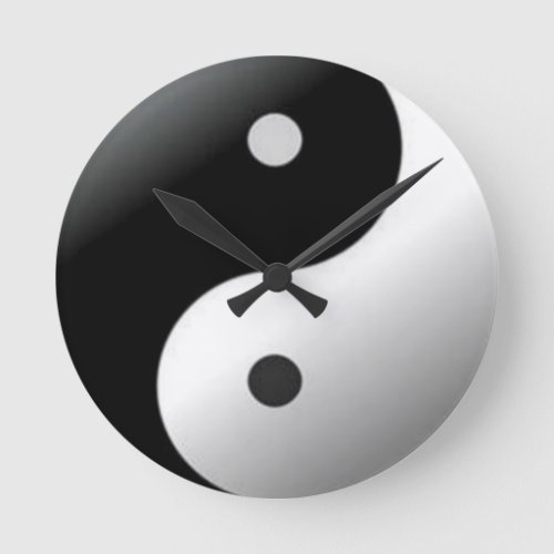 Yin Yang  Watch Round Clock