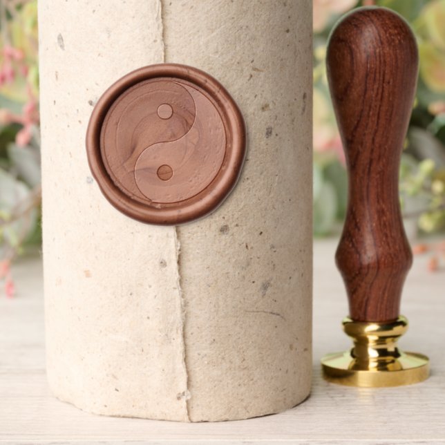 Yin Yang Wax Seal Stamp (Insitu (Parchment))