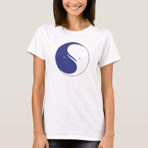 Yin Yang Whales T_Shirt