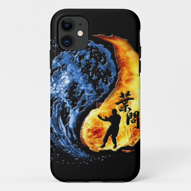 Yin Yang - Wing Chun "Kung Fu" Ip Man Linage Case-Mate iPhone Case (Back)