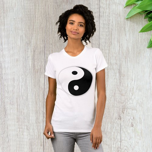 Yin Yang Womens T_Shirt