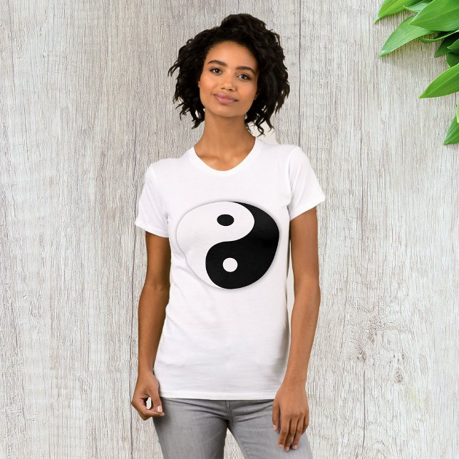 Yin Yang Womens T-Shirt (Creator Uploaded)