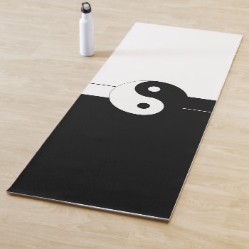 Yin Yang Yoga Mat by Pir1900 at Zazzle