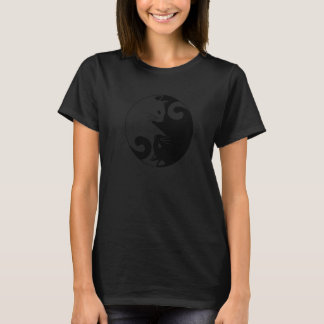 Yin Yang Yoga Zen Cute Cats for Cat T-Shirt