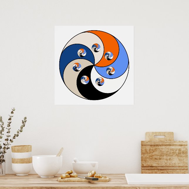 Yin Yang Yong 7 Poster | Zazzle
