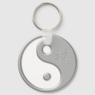 Yin Yang Zen Key Chain