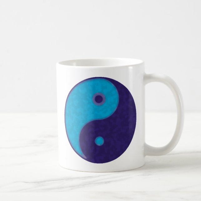 yin yang zen meditation tao coffee mug (Right)
