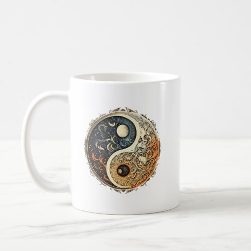 Yin  Yang Zen Yoga Coffee Mug