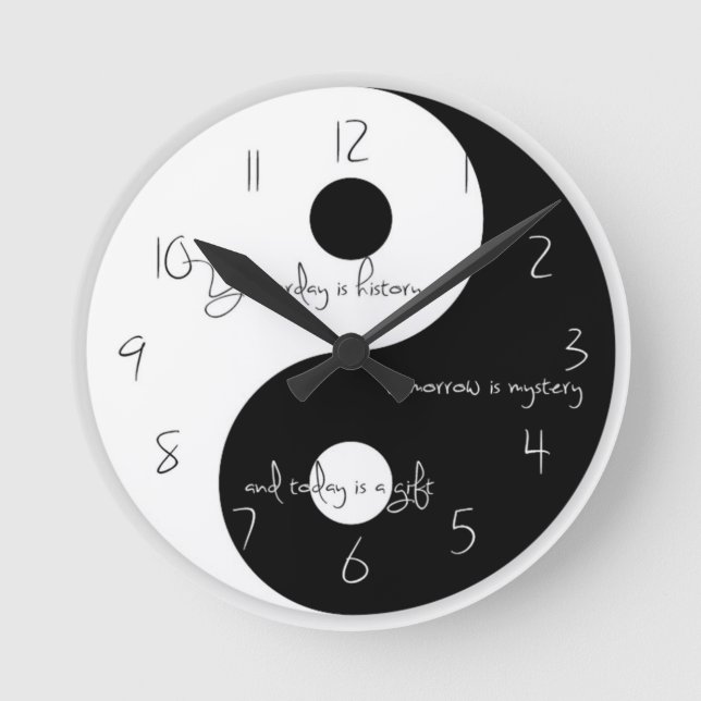Ying and yang clock (Front)
