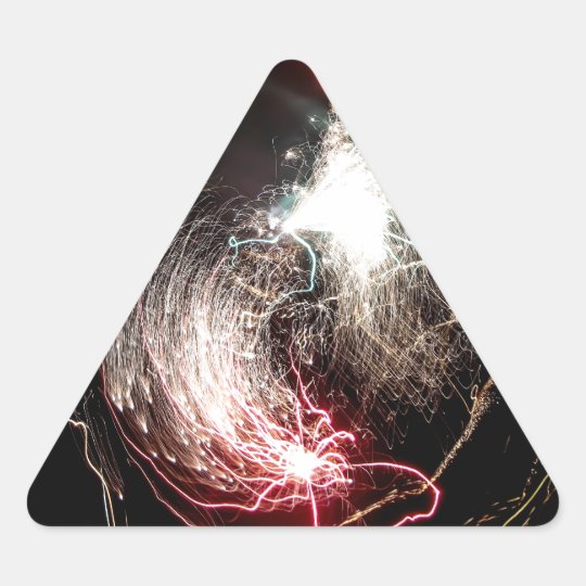 Ying Yang Bang Triangle Sticker