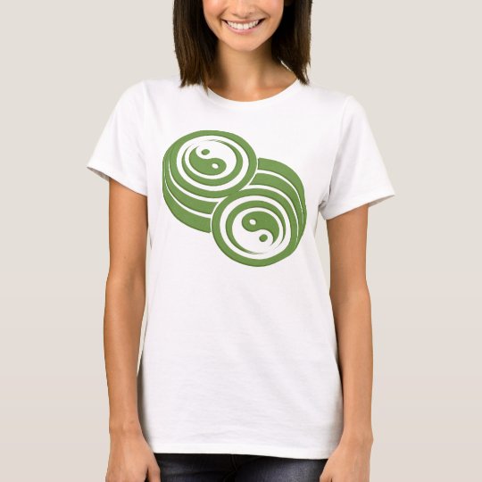 "Ying Yang" Crop Circle Shirt