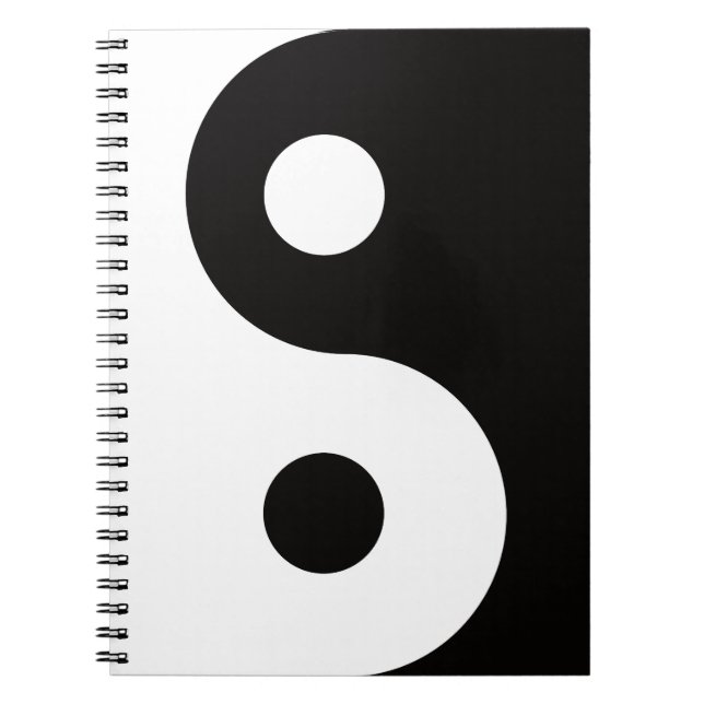 Ying Yang  dualities  Notebook (Front)