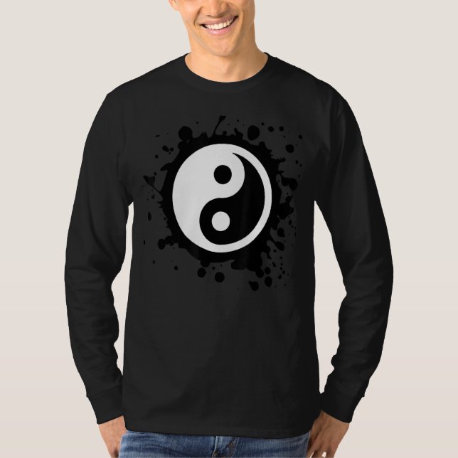 Ying Yang Feng Shui Yin Yang T-Shirt (Front)