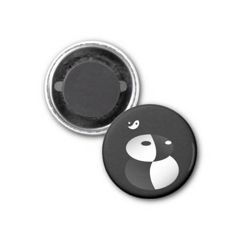 Ying Yang for Keys Keychain Button Magnet