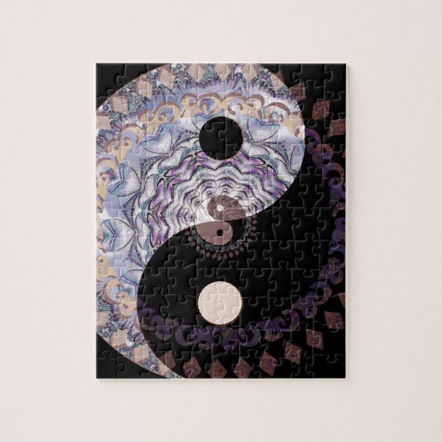 Ying Yang Jigsaw Puzzle (Vertical)