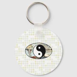 Ying-Yang Keychain