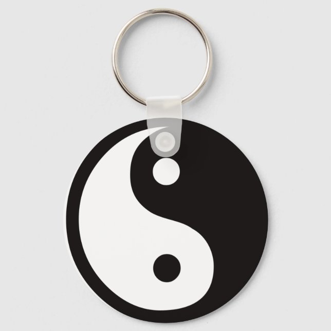 ying yang keychain (Front)
