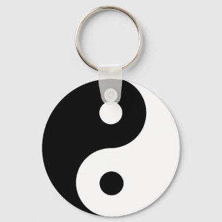 Ying Yang Keychain