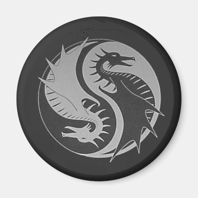 Ying Yang Magnet (Front)