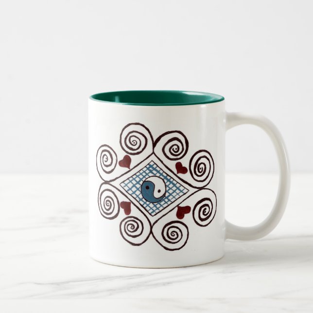 ying yang mug (Right)