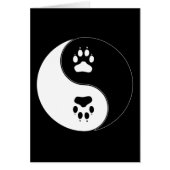 Ying Yang Paw Print (Front)