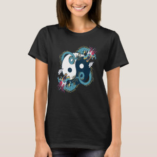 Ying Yang Tai Chi Dragon Design for Meditation T T-Shirt
