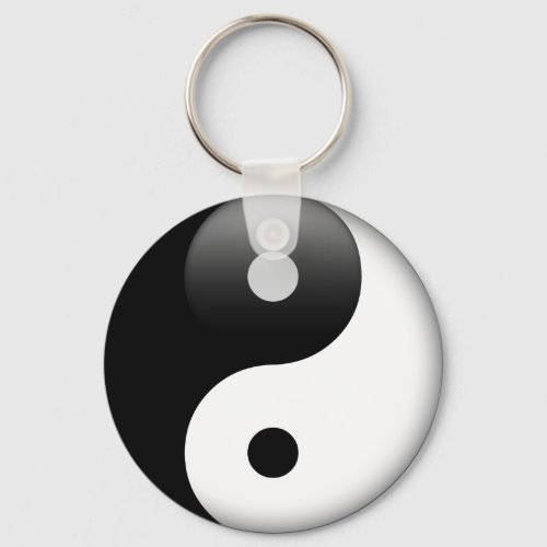 Ying Yang _ Yin and Yang Taoism Keychain