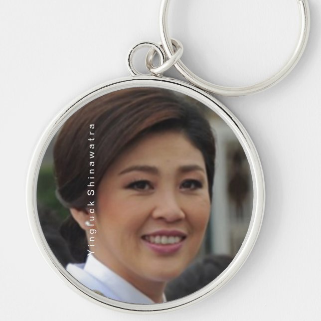 Yingluck Shinawatra Keychain (Front)
