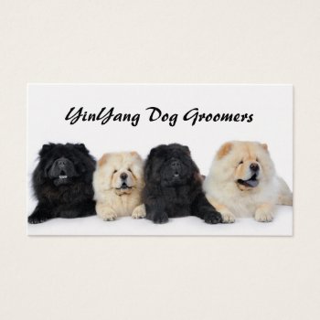 Yingyang Chows by artNimages at Zazzle
