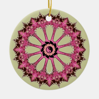 YinYang Feng Shui Lace Round Ornament