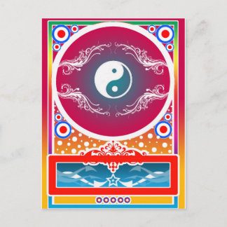 yinyang postcard