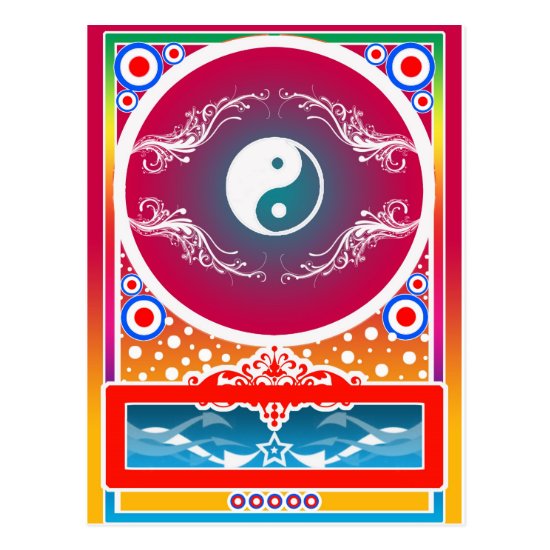 yinyang postcard