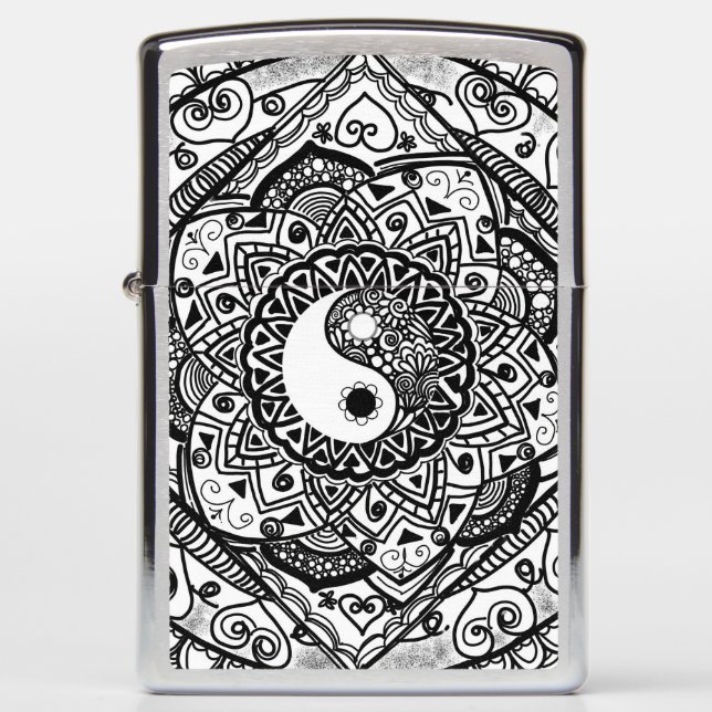 YinYang Zippo Lighter (Front)