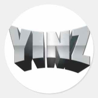Yinz Classic Round Sticker